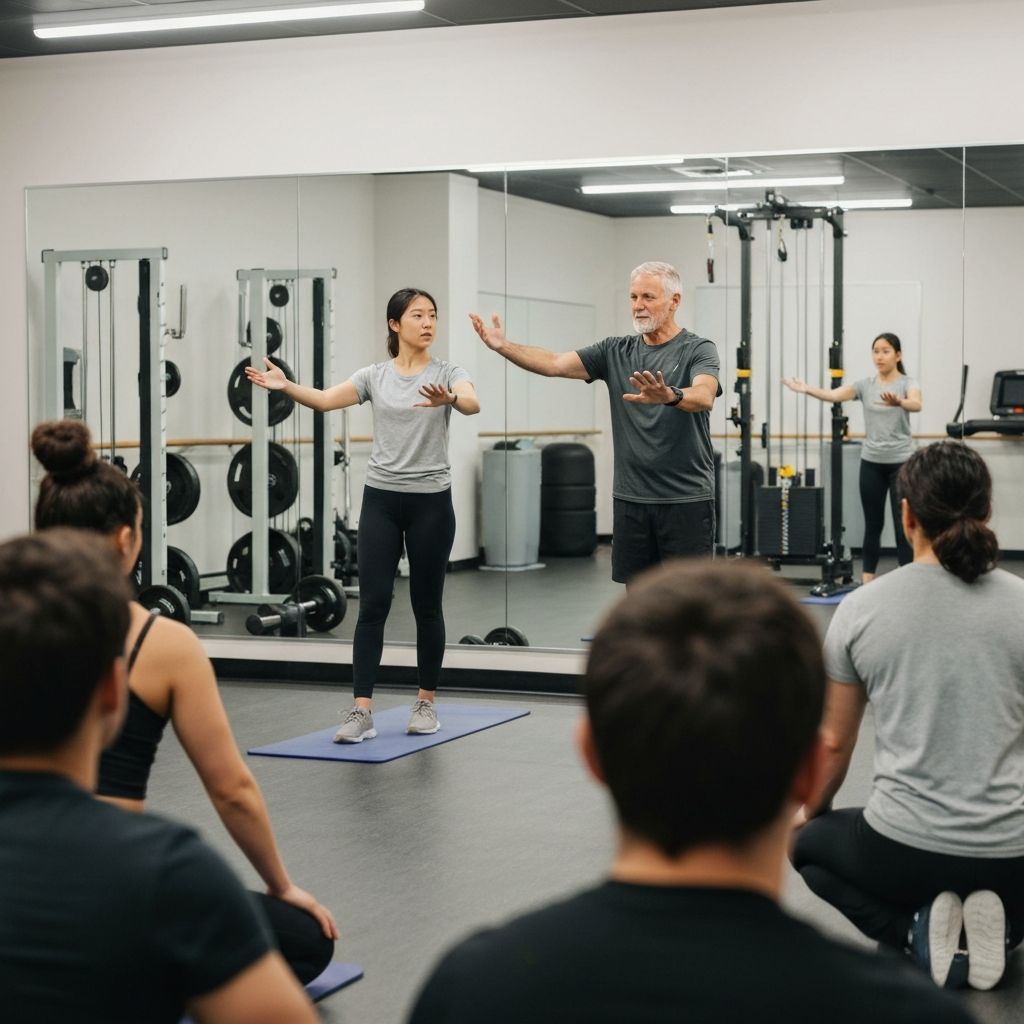 Movement and body awareness instructors